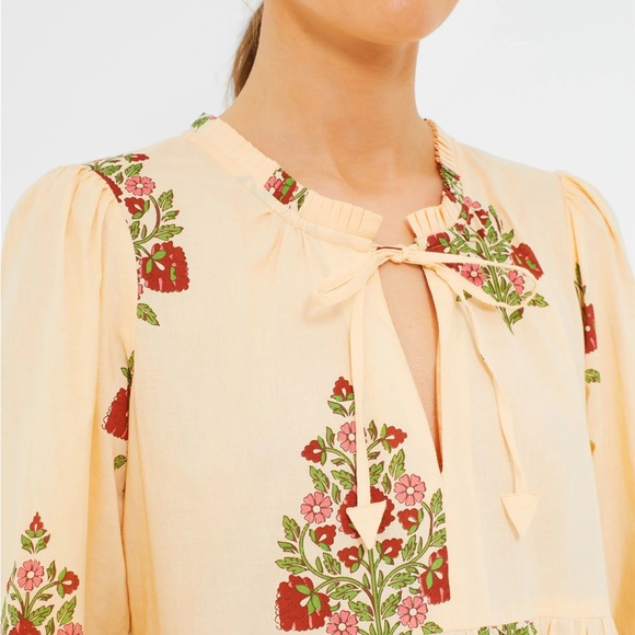 Tuckernuck Blush Chandelier Long Sleeve Salty Paloma Caftan - Picture 6 of 13